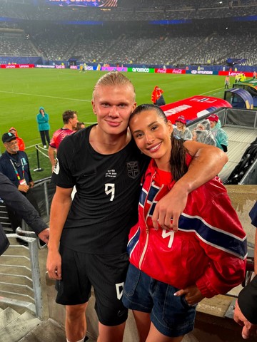 Kisah Romantis Erling Haaland dan Isabel Johansen: Dari Teman Masa Kecil Hingga Keluarga Bahagia Pasca Laga Norwegia