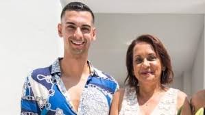 Accused double killer Beau Lamarre-Condon and his mother Coleen Lamarre. (Supplied: Facebook)