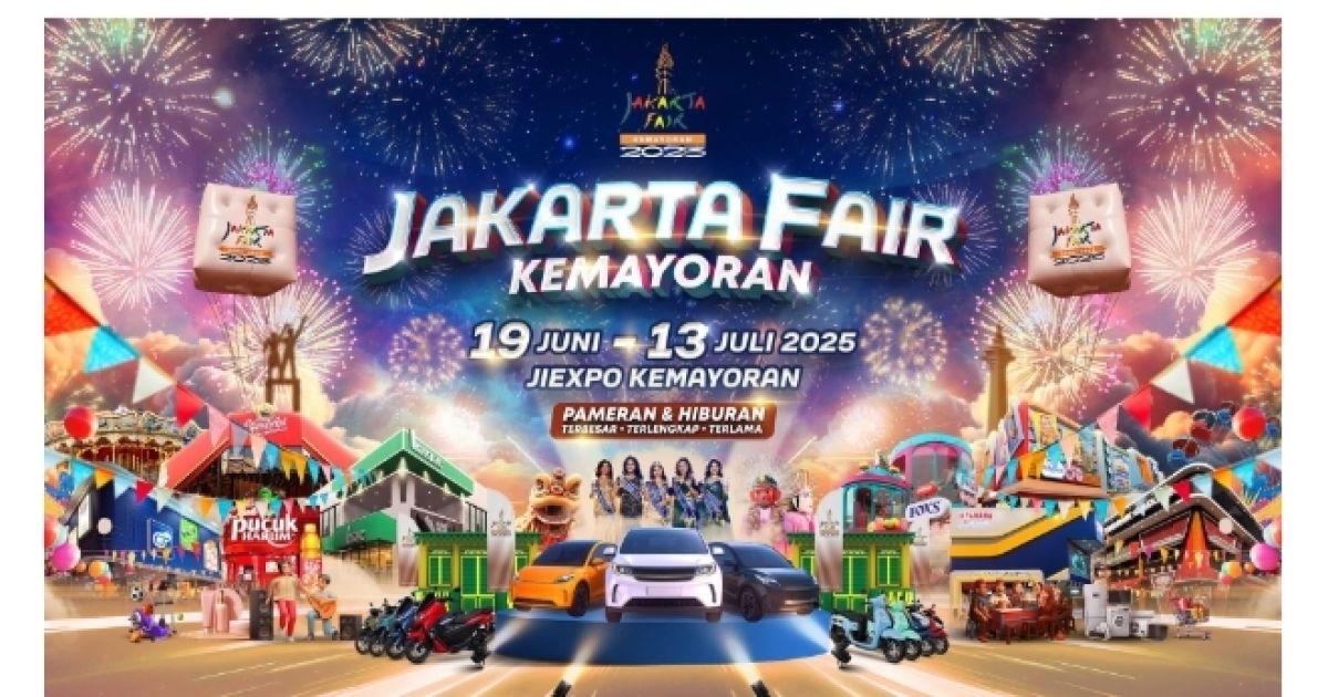 Daftar Event Seru di Jakarta dan Sekitarnya Sepanjang Juli 2026, Jangan Sampai Terlewat (Foto: Poster Jakarta Fair 2026/Jakarta Fair)