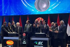 Pencatatan perdana saham PT Niramas Utama Tbk (JELI) dan PT Nitrasanata Dharma Tbk (JECX), di Gedung BEI, Jakarta, Selasa (7/7/2026). Foto: Muhammad Fhandra Hardiyon/kumparan
