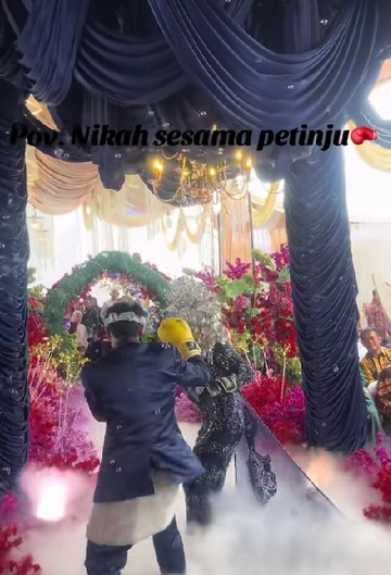 Inovasi Pernikahan Jambi: Momen Tak Terduga Pengantin Adu Jotos Jadi Viral
