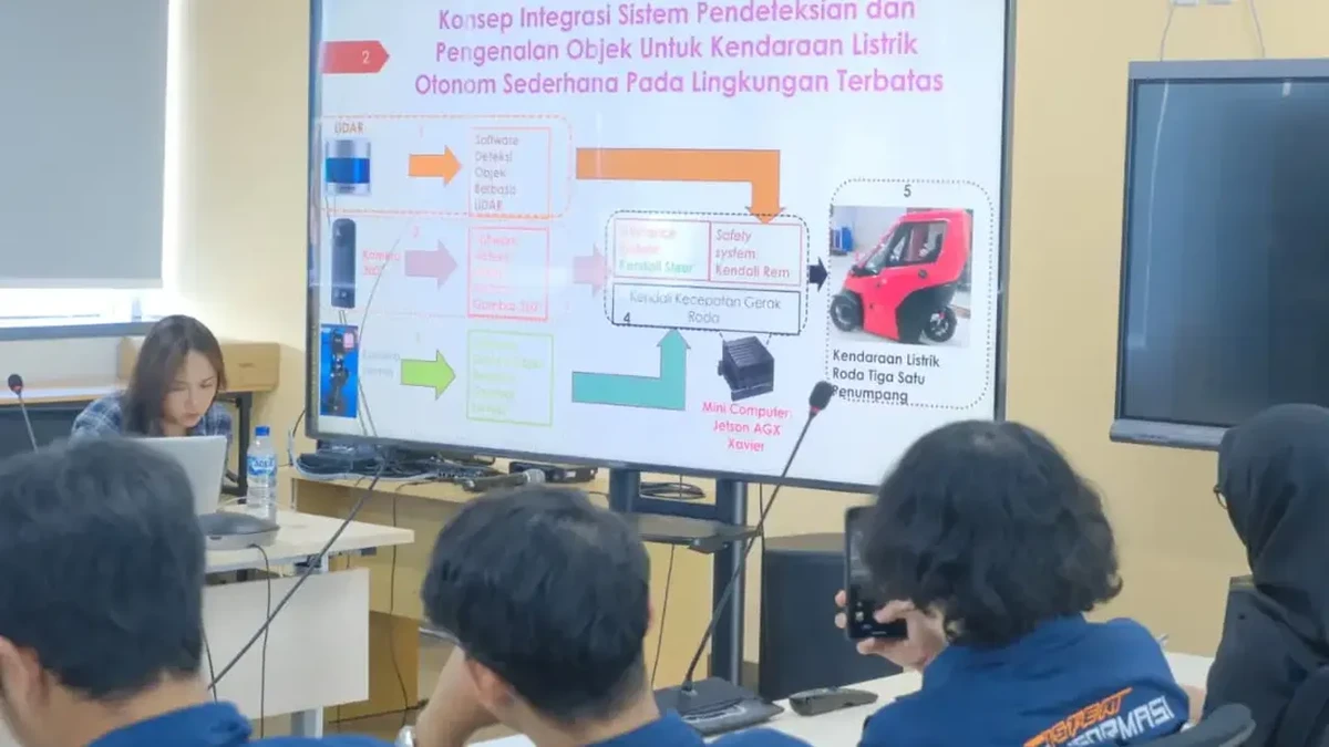 Foto: BRIN Kembangkan Inovasi Kendaraan Listrik Otonom untuk Mobilitas di Lingkungan Terbatas. (Dok. BRIN)