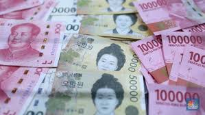 Foto: Mata uang Rupiah, Yuan, dan Won. (CNBC Indonesia/Tri Susilo)