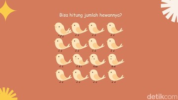Asah Ketelitian Anda: Tantangan Menghitung Jumlah Hewan dalam Gambar yang Menipu Mata
