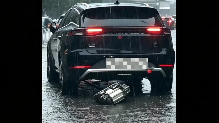Ilustrasi: BYD Tang Terjang Banjir, Komponen Misterius Lepas: Imbauan Penting untuk Pengemudi Mobil Listrik