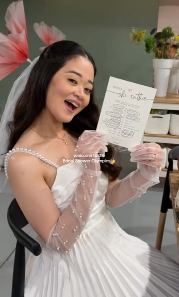 Momen Manis Gisela Cindy Rayakan Bridal Shower di Toronto, Tampil Anggun dalam Balutan Gaun Impian