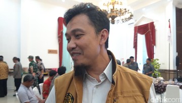 Kepala Balai Penyelidikan dan Pengembangan Teknologi Kebencanaan Geologi (BPPTKG), Agus Budi Santoso. (Jarmaji/detikJateng)