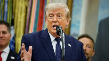 Presiden Donald Trump. (REUTERS/Evan Vucci)