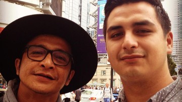 Andy /rif dengan anaknya. Foto: Instagram @andyrif