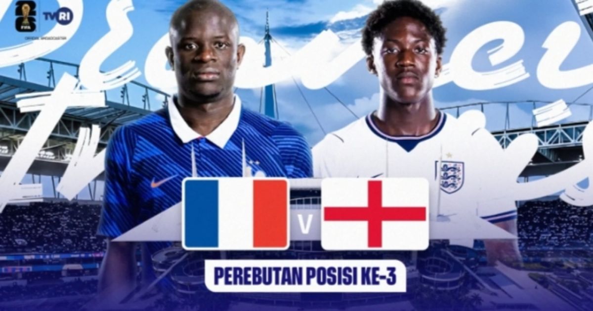 Inggris Amankan Posisi Ketiga Piala Dunia 2026, Kalahkan Prancis 6-4