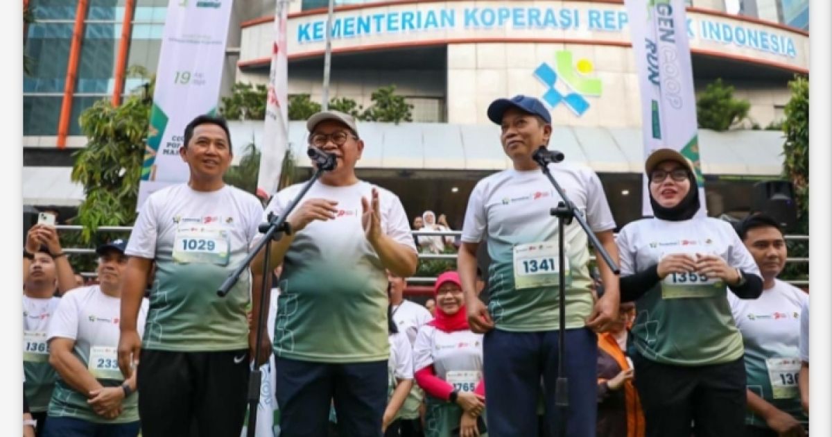 Gen Coop Run 5K Sukses Dikelola, Pramono Anung Puji Wajah Baru CFD Rasuna Said