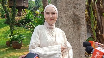 Zaskia Adya Mecca saat ditemui di kawasan Jakarta. Foto: Ahsan/detikHOT