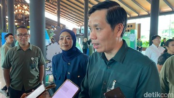 Direktur Utama Citilink, Darsito Hendroseputro. (Muhammad Lugas Pribady/detikcom)