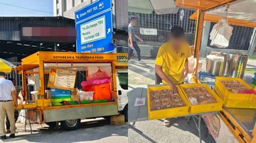 Foto: kisah penjual makanan