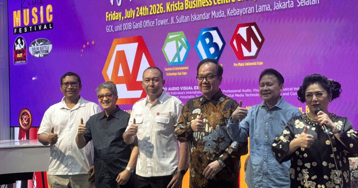 Pameran industri audio, visual, lighting, dan musik, PRO AVL Indonesia 2026, akan digelar di NICE PIK 2, Tangerang pada 28–31 Juli 2026. [Foto: Jakarta Hype]