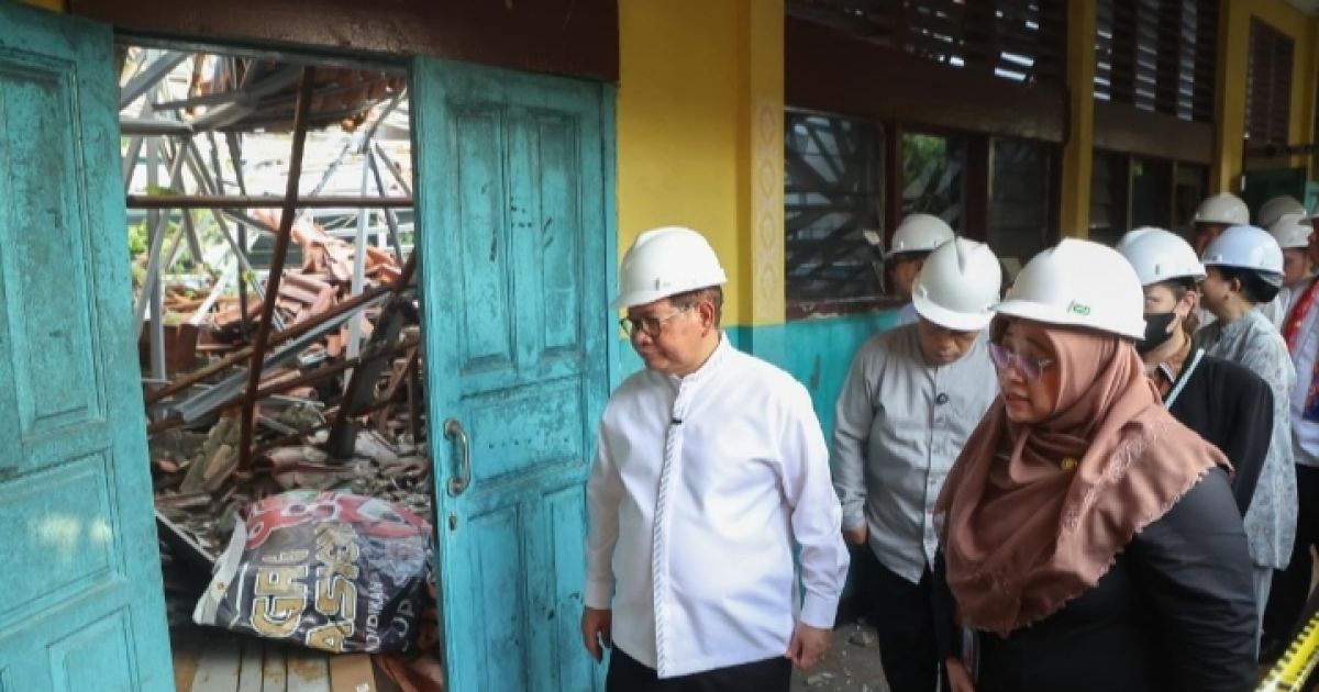 Pemprov DKI Percepat Rehabilitasi SDN Kebayoran Lama Selatan 09, Siapkan Anggaran Rp48,1 Miliar (Foto: Pramono Anung saat datang langsung ke proyek rehabilitasi sekolah SD/Berita Jakarta)
