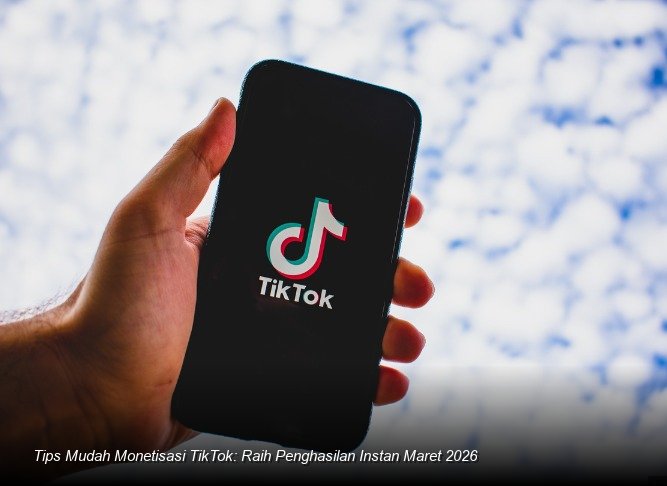 Tips Mudah Monetisasi TikTok: Raih Penghasilan Instan Maret 2026