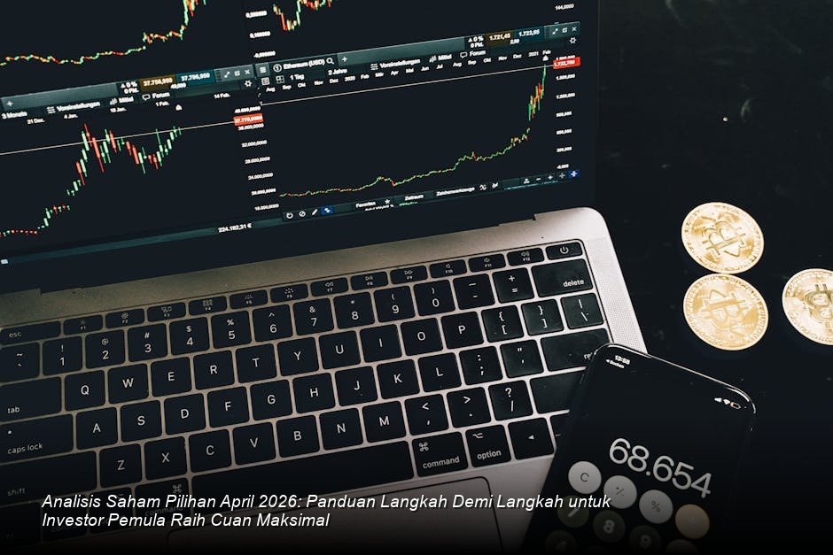 Chart candle-stick berwarna hijau cerah yang menunjukkan tren kenaikan signifikan di bursa saham modern.